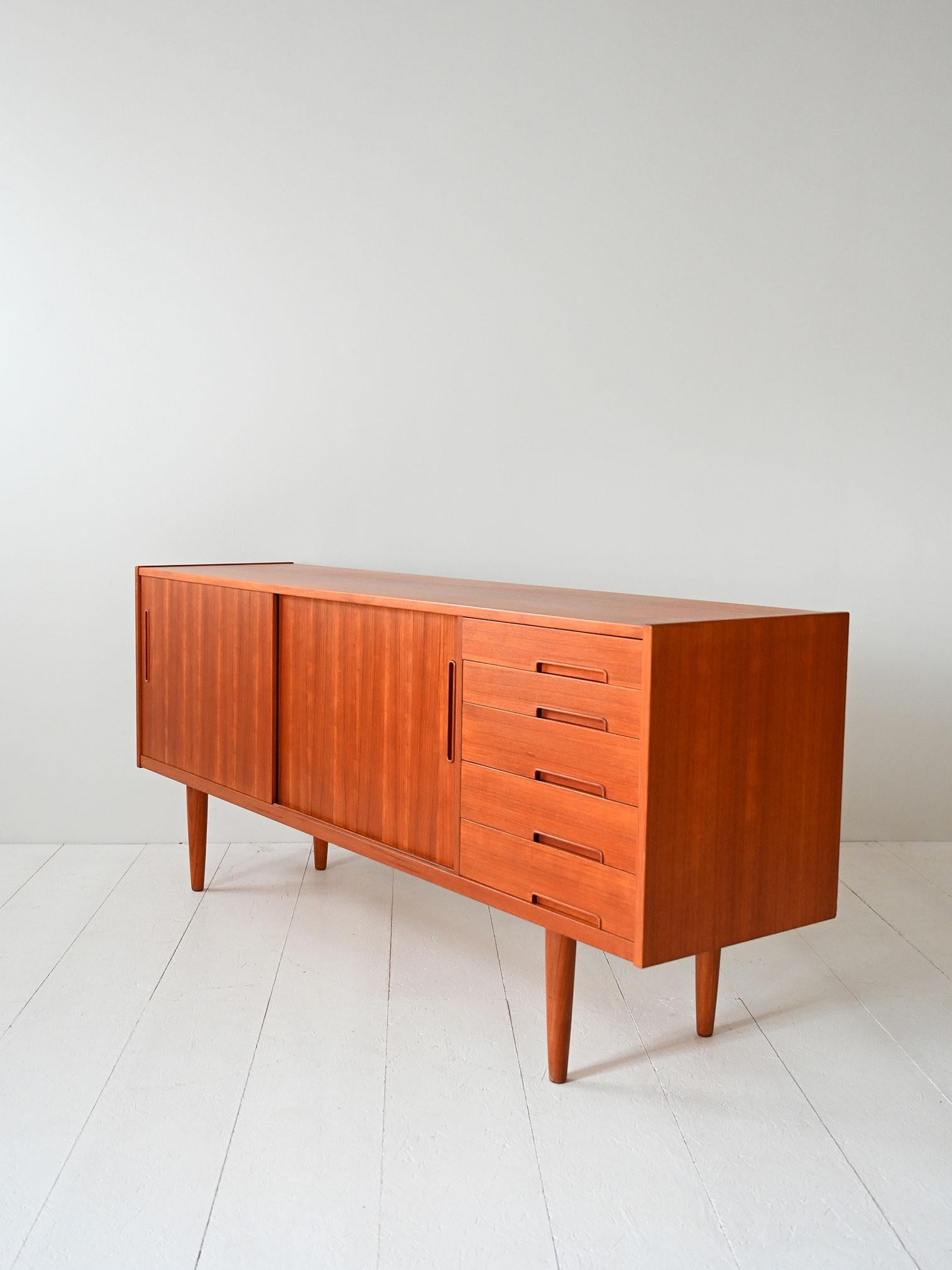 Mid-20th Century Scandinavian vintage sideboard by Nils Jonsson For Sale