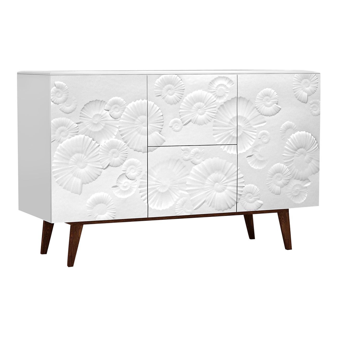 Sideboard with Ammonite Bas Relief