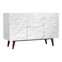 Sideboard with Ammonite Bas Relief