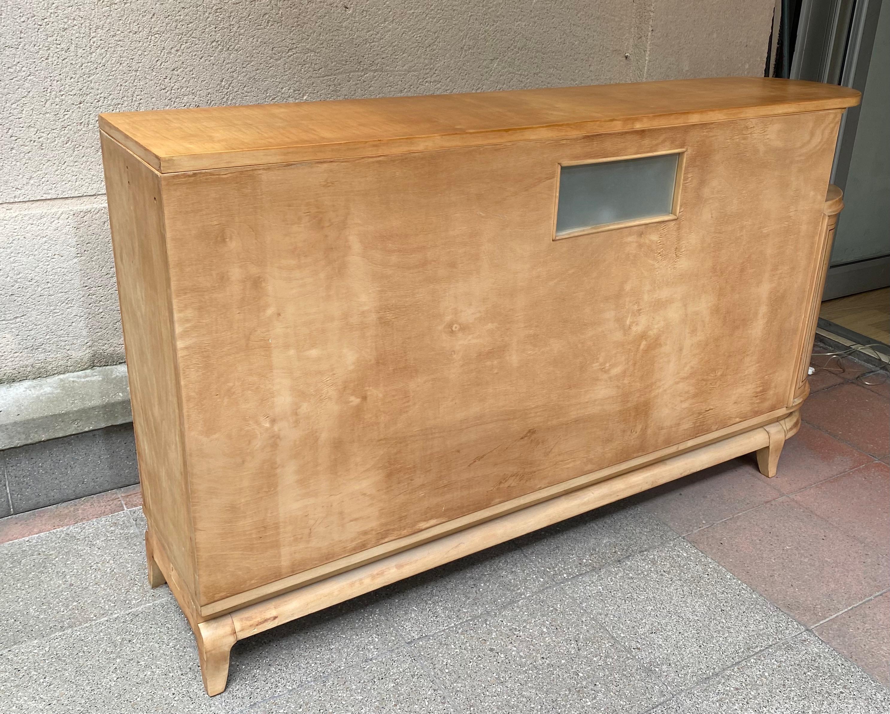 Mid-20th Century Sideboard with Bar, 1960  For Sale