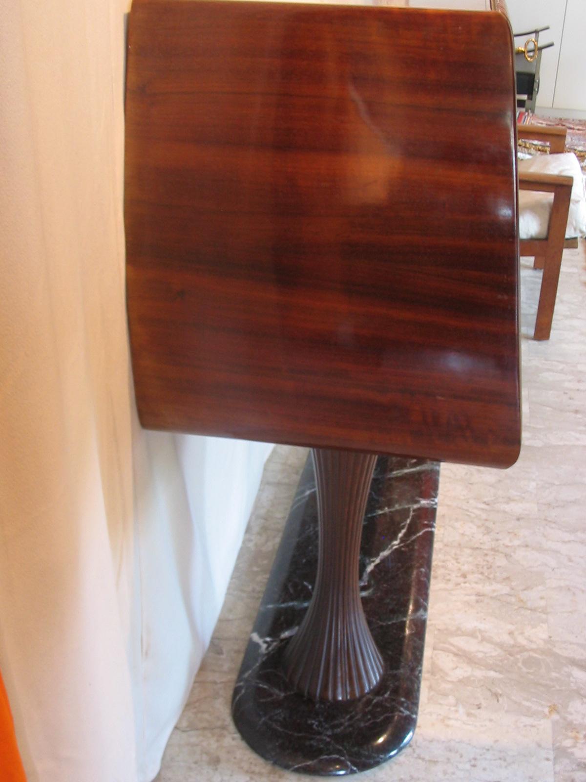 Hand-Crafted Italian Sideboard with Bar Cabinet attribuited Osvaldo Borsani