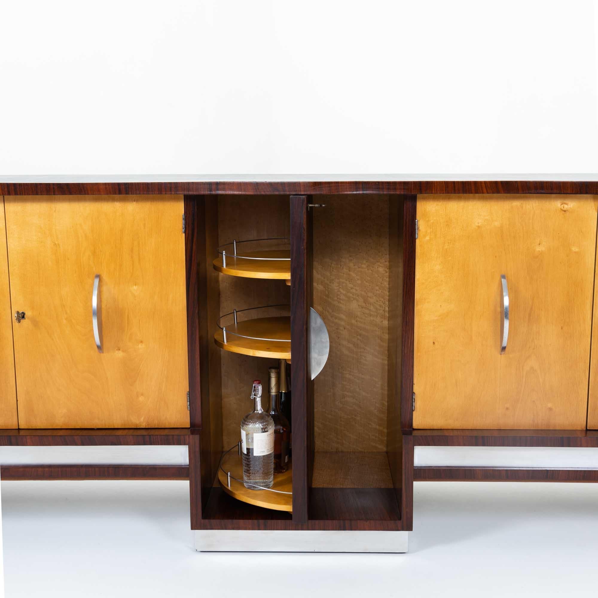 Sideboard with Bar Element by Franco Albini, Italy, 1930s For Sale 1