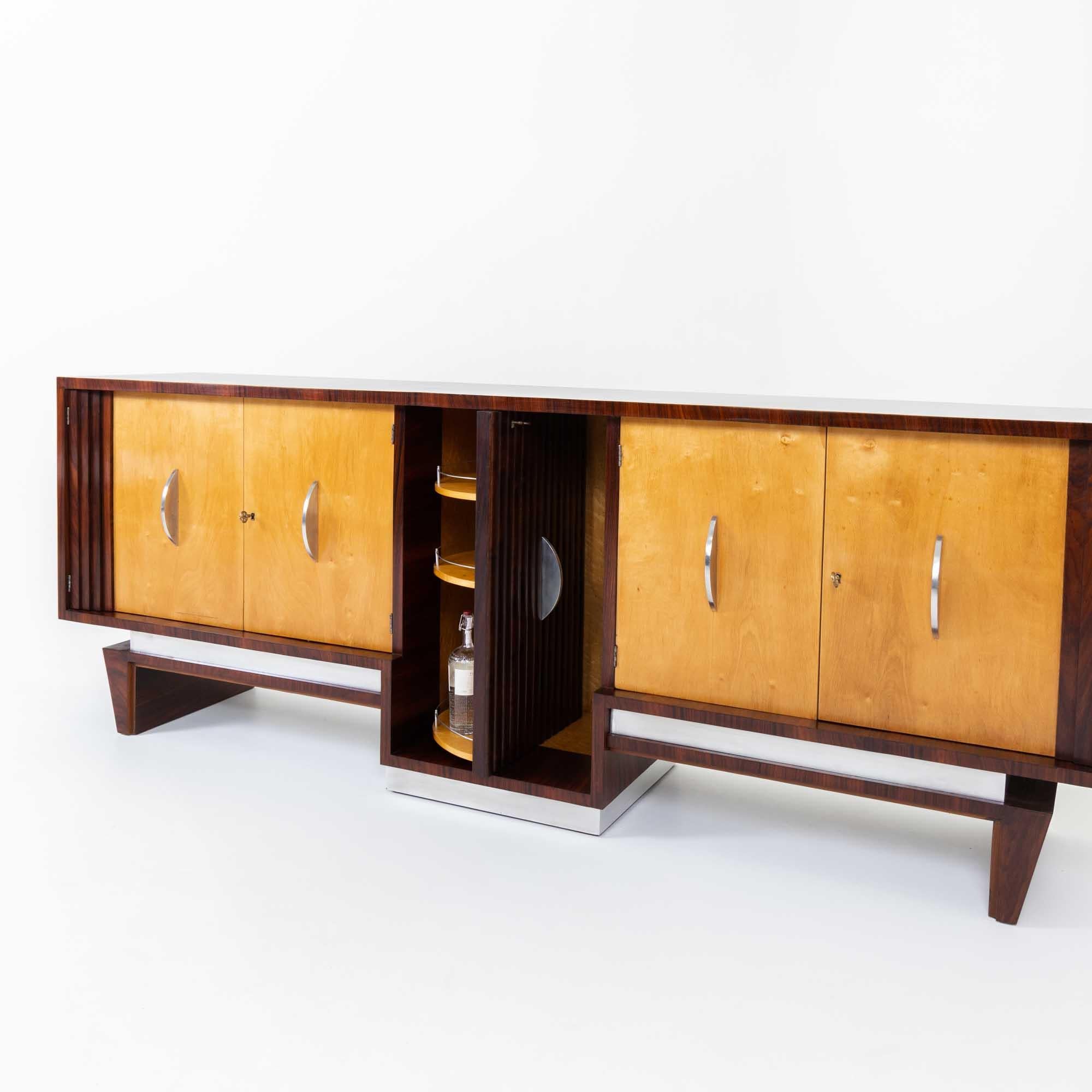 Sideboard with Bar Element by Franco Albini, Italy, 1930s For Sale 2