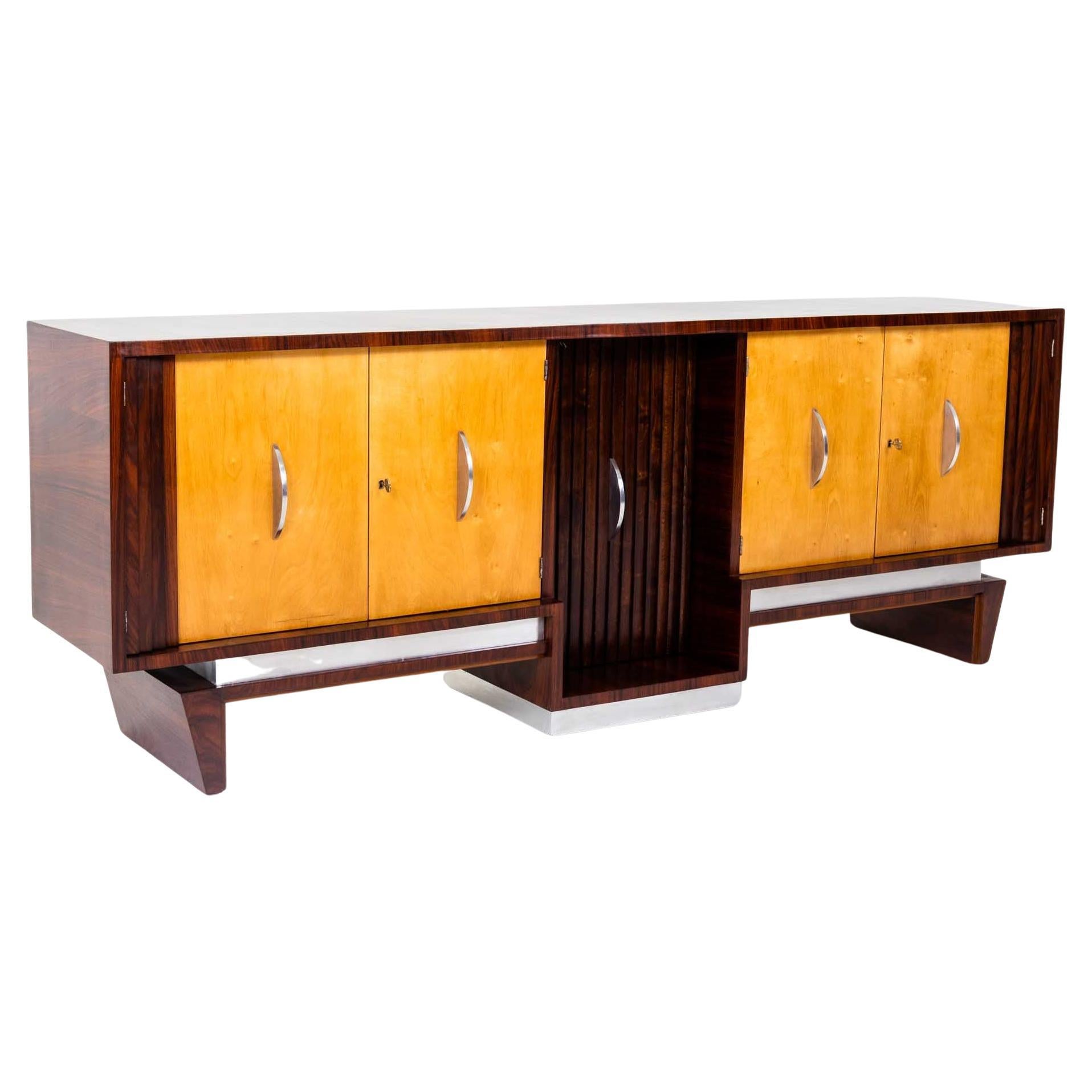 Sideboard with Bar Element by Franco Albini, Italy, 1930s For Sale