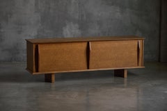 Sideboard with Charlotte Perriand Doors, Le Mans, France, 1954