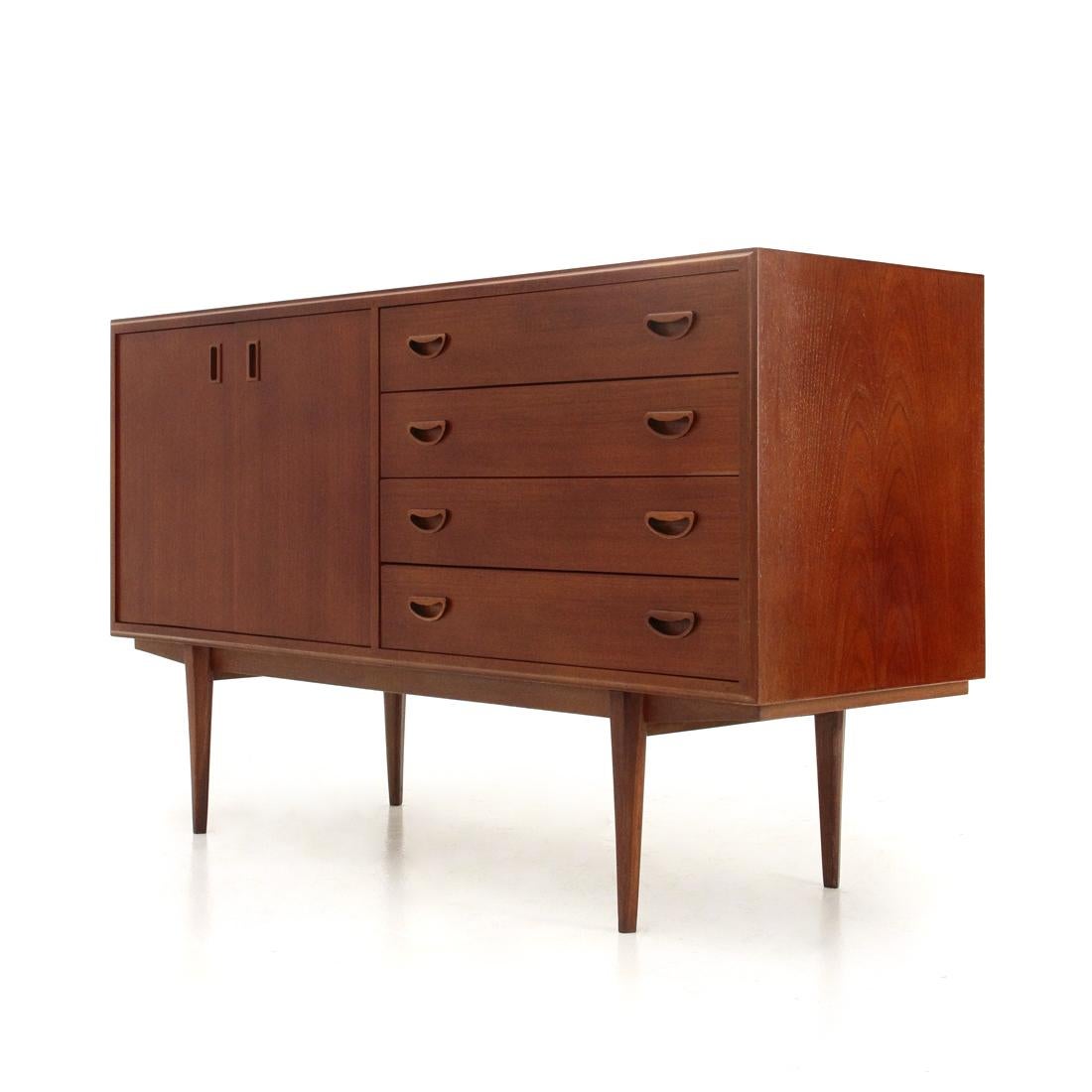 Mid-Century Modern Sideboard with Drawers, 1960s