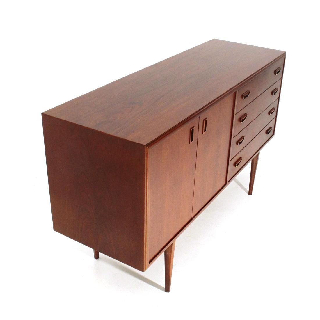 Mid-20th Century Sideboard with Drawers, 1960s