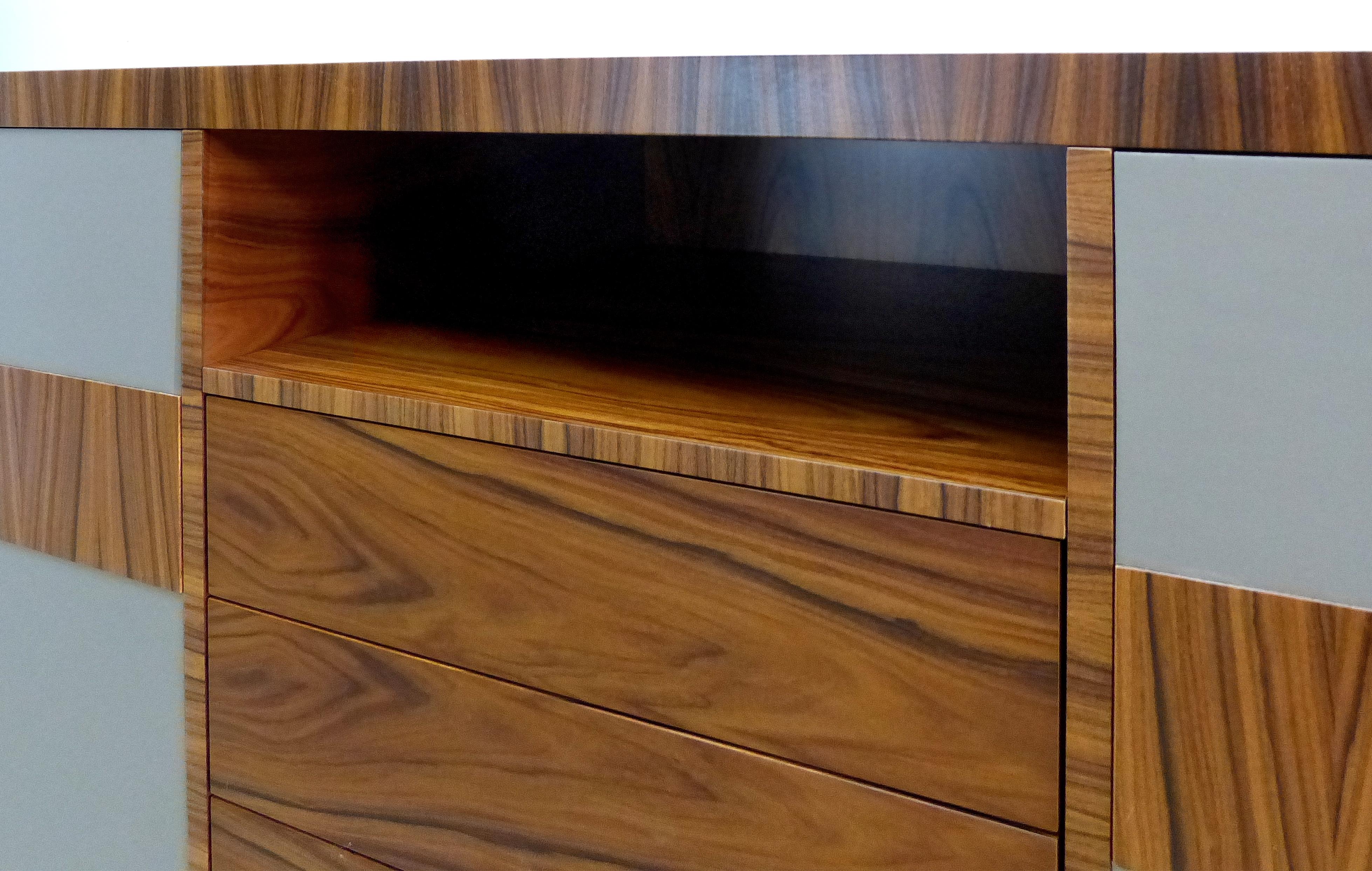 Contemporary Sideboard with Drawers by Umberto Asnago For Sale