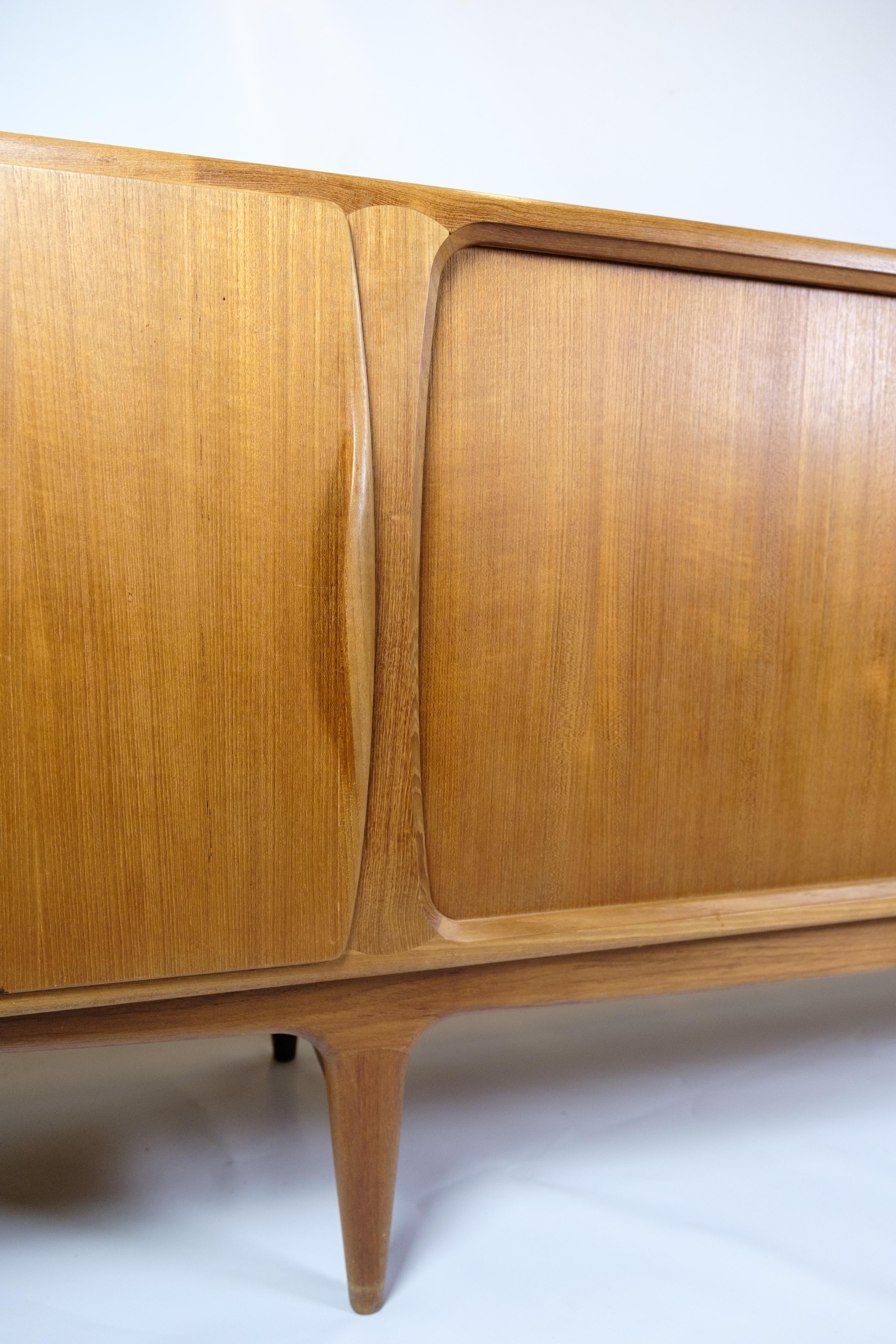 Sideboard With Jalousi Doors By Johannes Andersen From 1960s For Sale 2