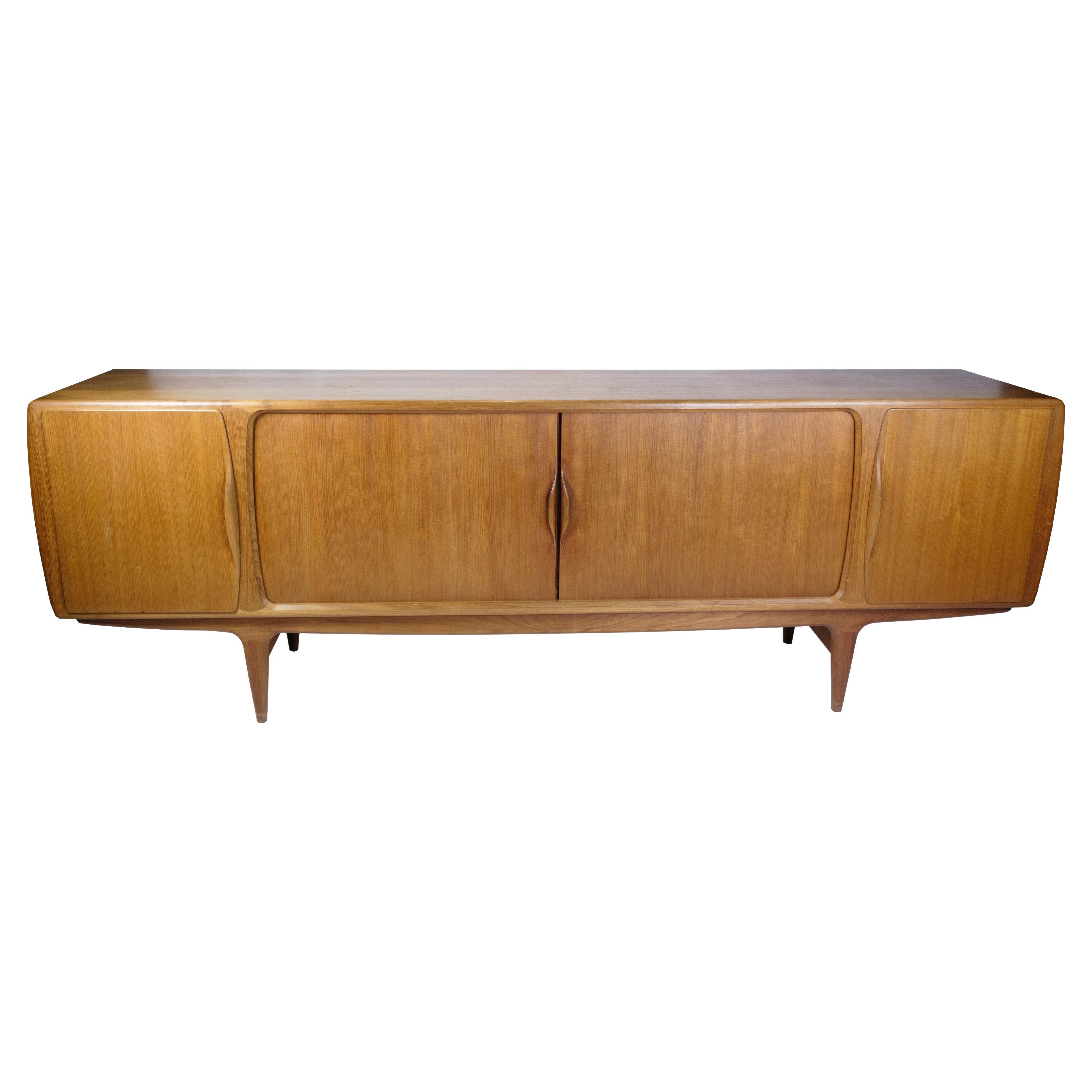 Sideboard With Jalousi Doors By Johannes Andersen From 1960s For Sale