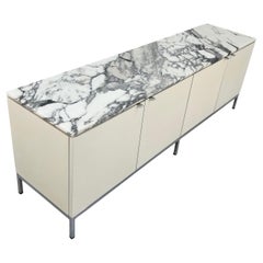 Sideboard with Marble Top by Florence Knoll for Knoll International, 1960s