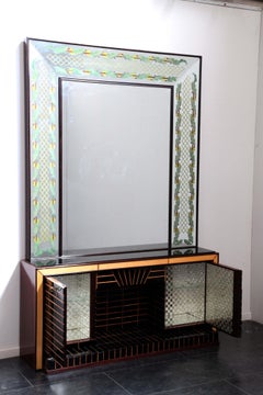 Sideboard with Mirror by Luigi Brusotti, 1940s