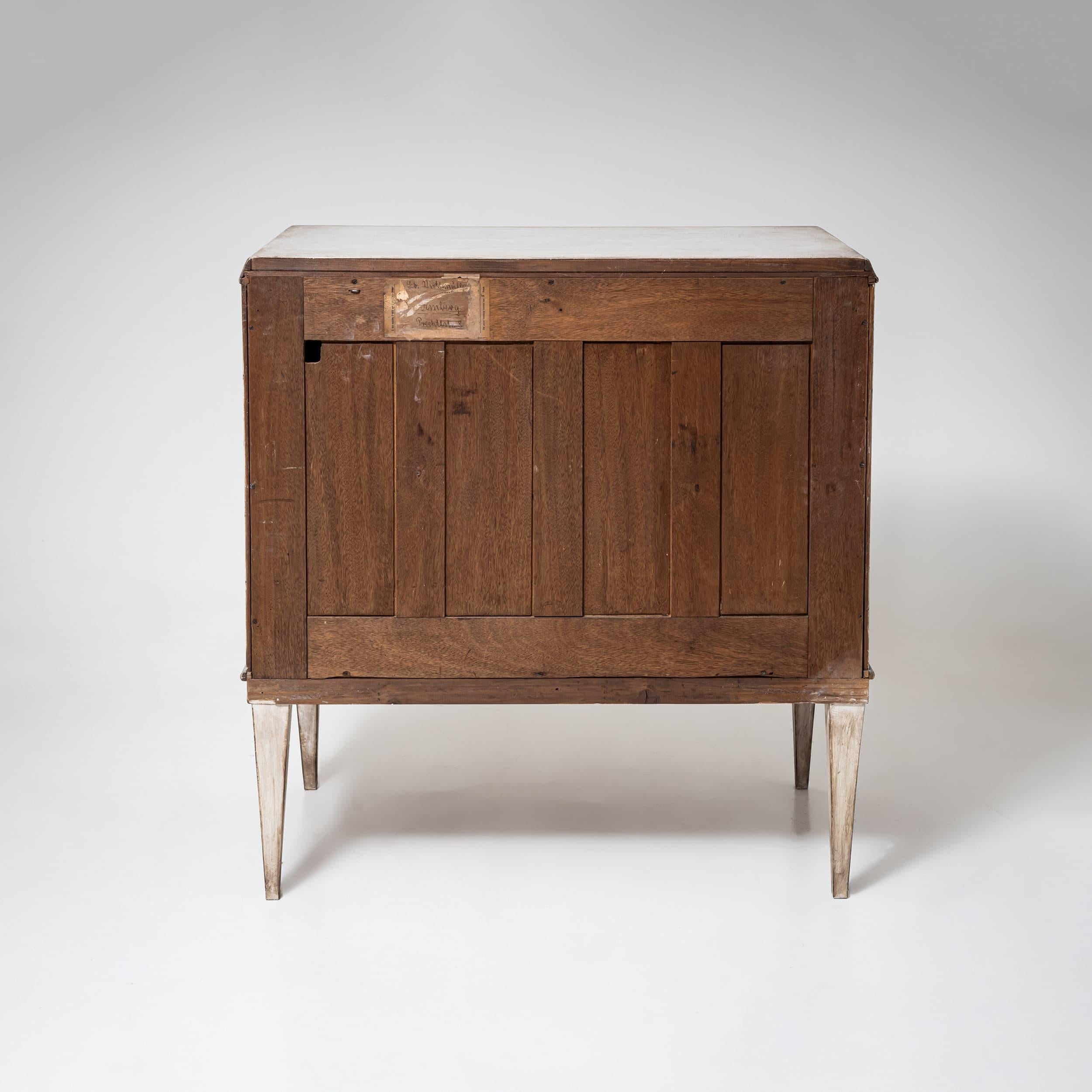Sideboard with New Hand-Painted Design, Early 20th Century For Sale 5