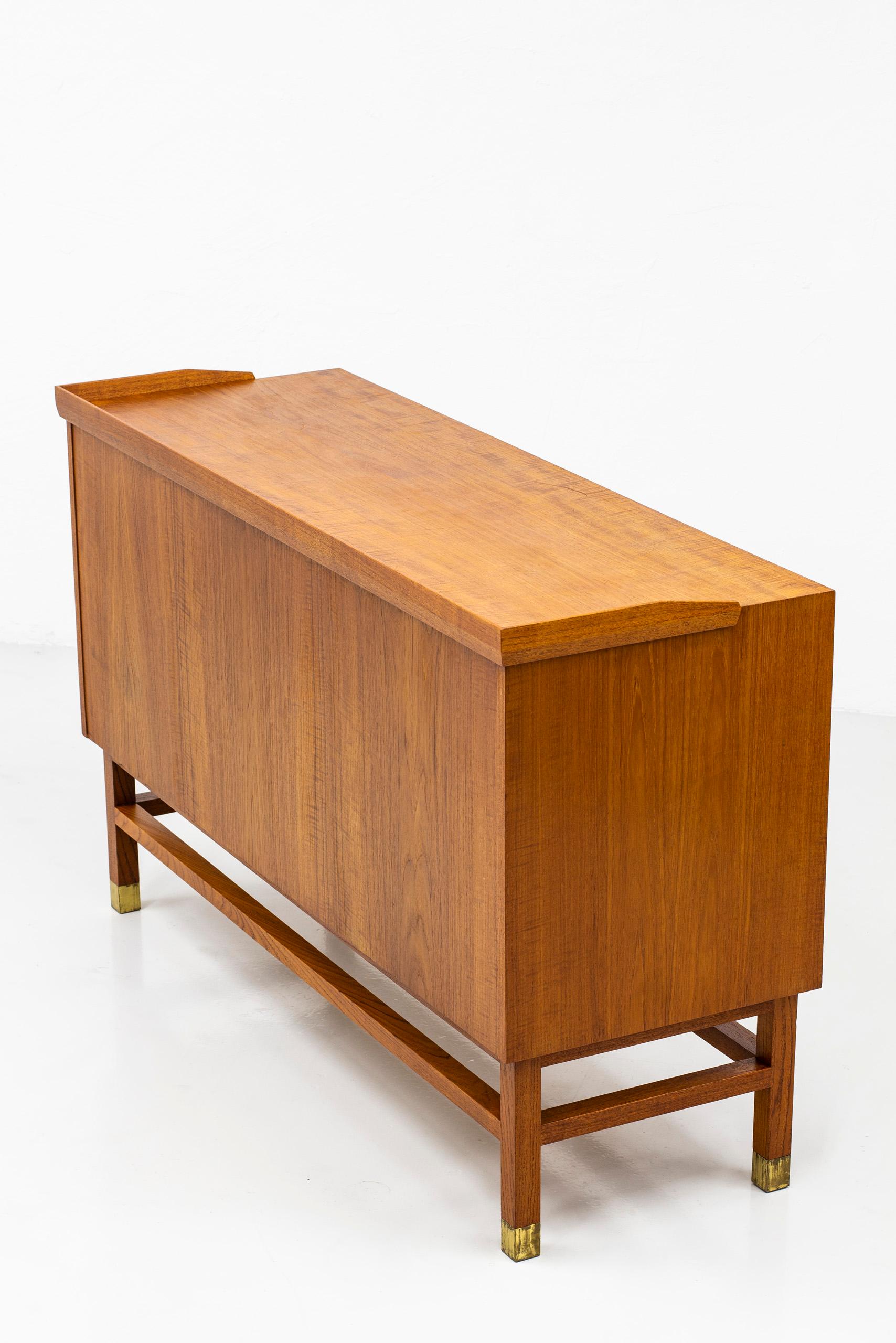 sideboard with rattan doors