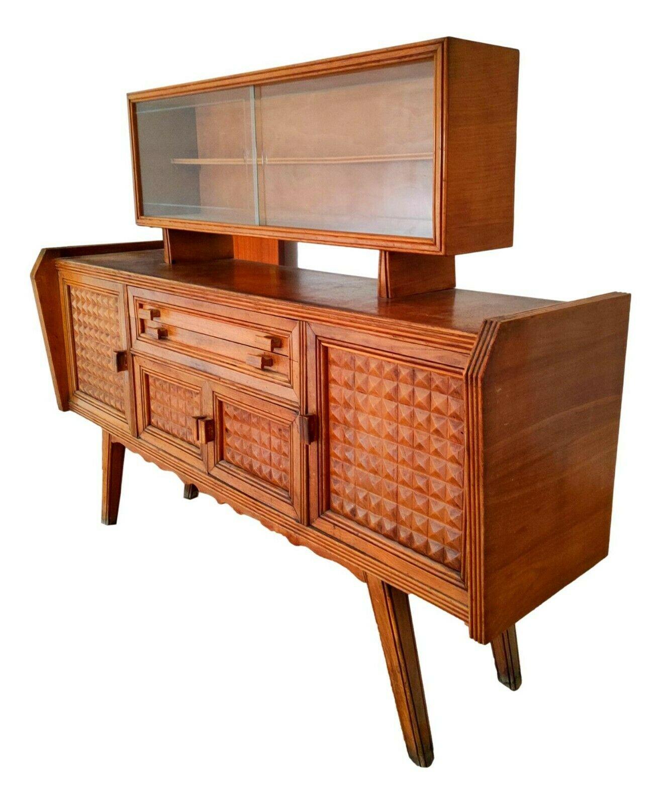 Mid-20th Century Sideboard with Riser Design Paolo Buffa, 1960s For Sale