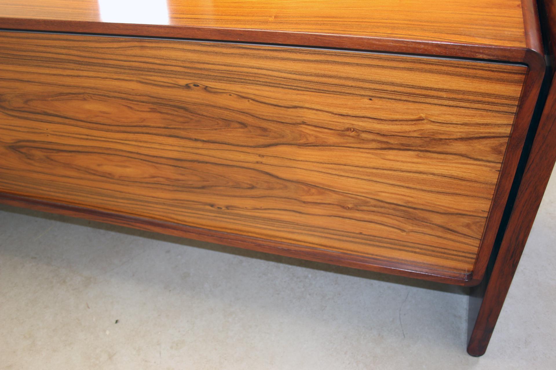Sideboard with Roller Doors from Dyrlund - Vintage 1960s For Sale 4