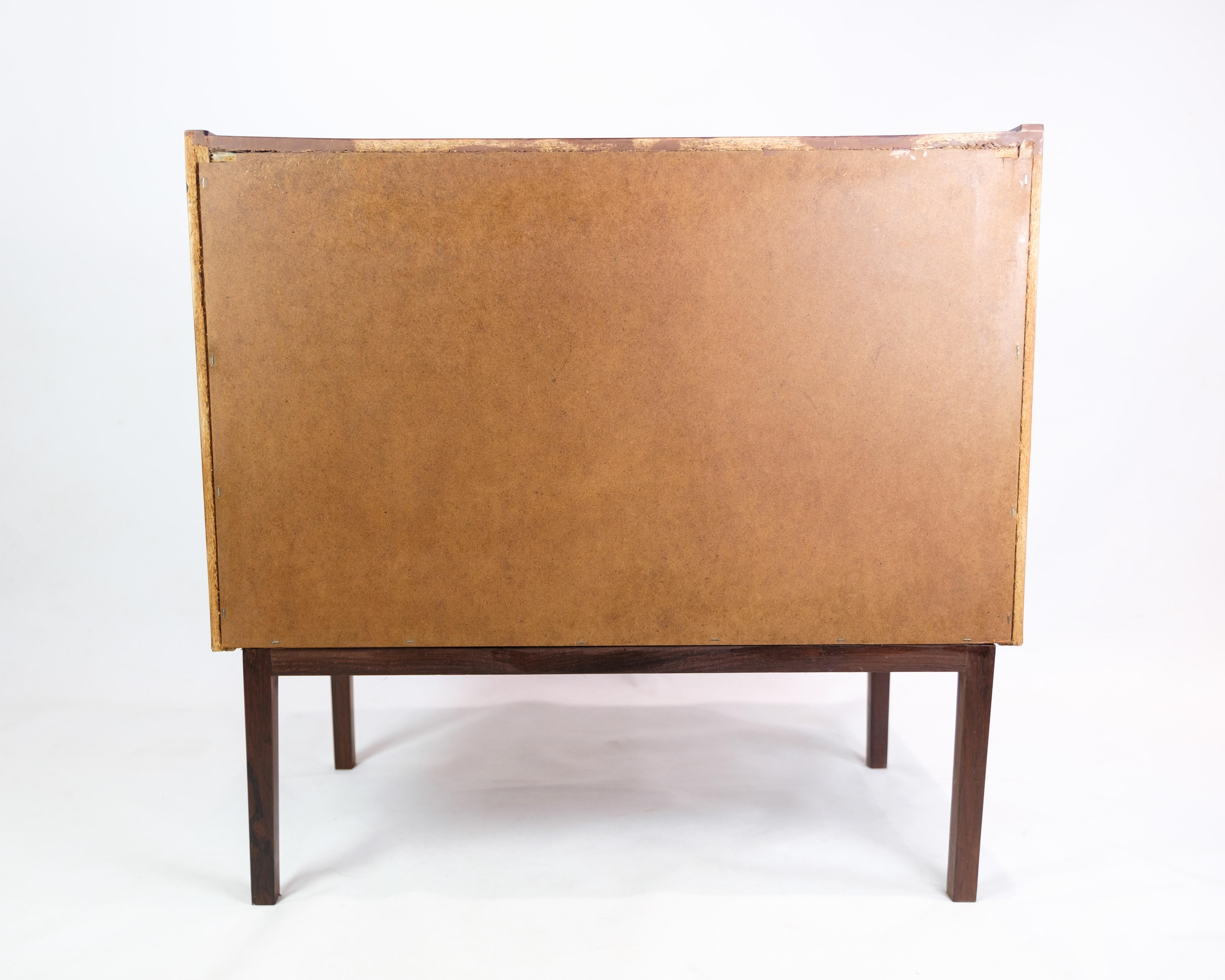 Sideboard With Shelves Made In Rosewood, Danish Design From 1960s For Sale 5