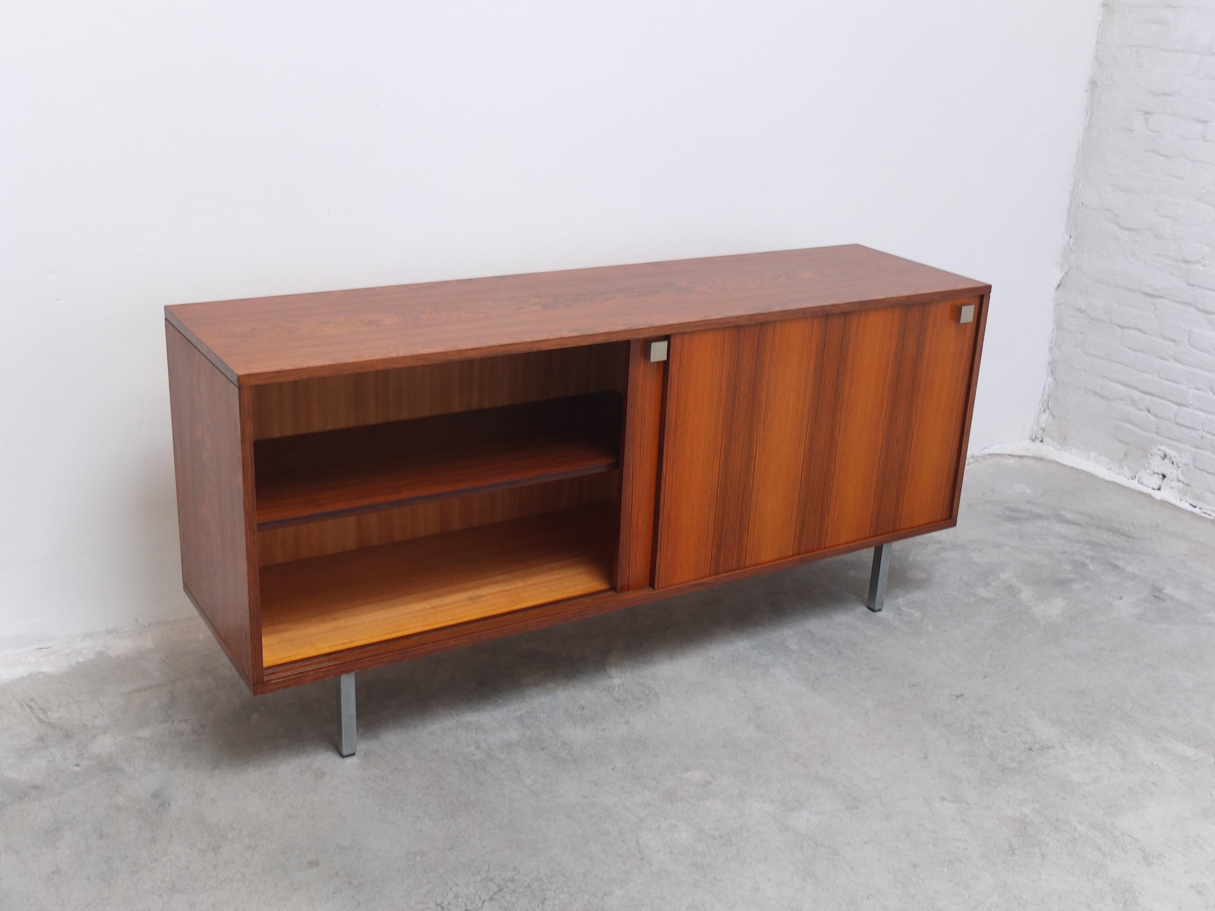 Sideboard with Sliding Doors by Alfred Hendrickx for Belform, 1960s For Sale 10