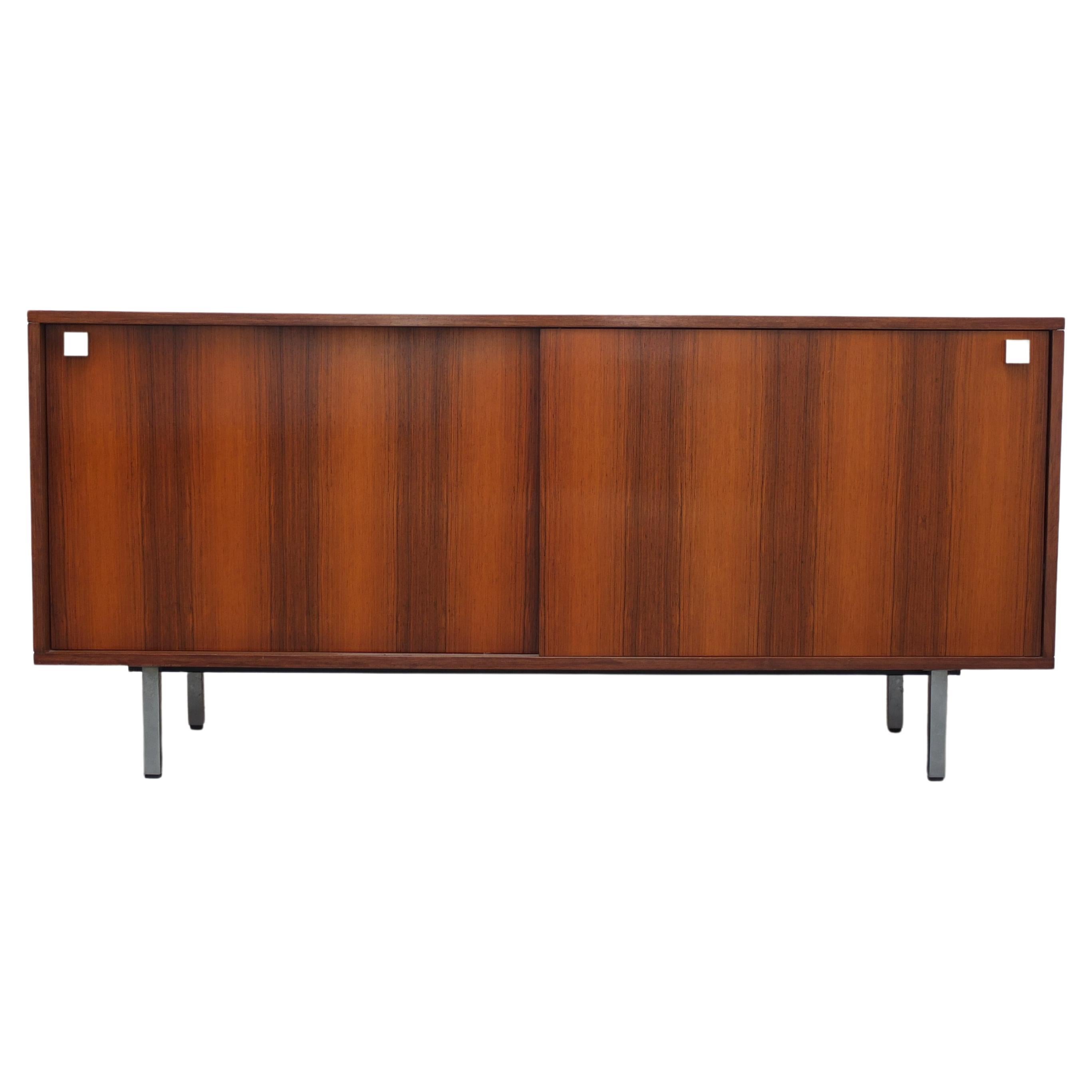 Sideboard with Sliding Doors by Alfred Hendrickx for Belform, 1960s For Sale