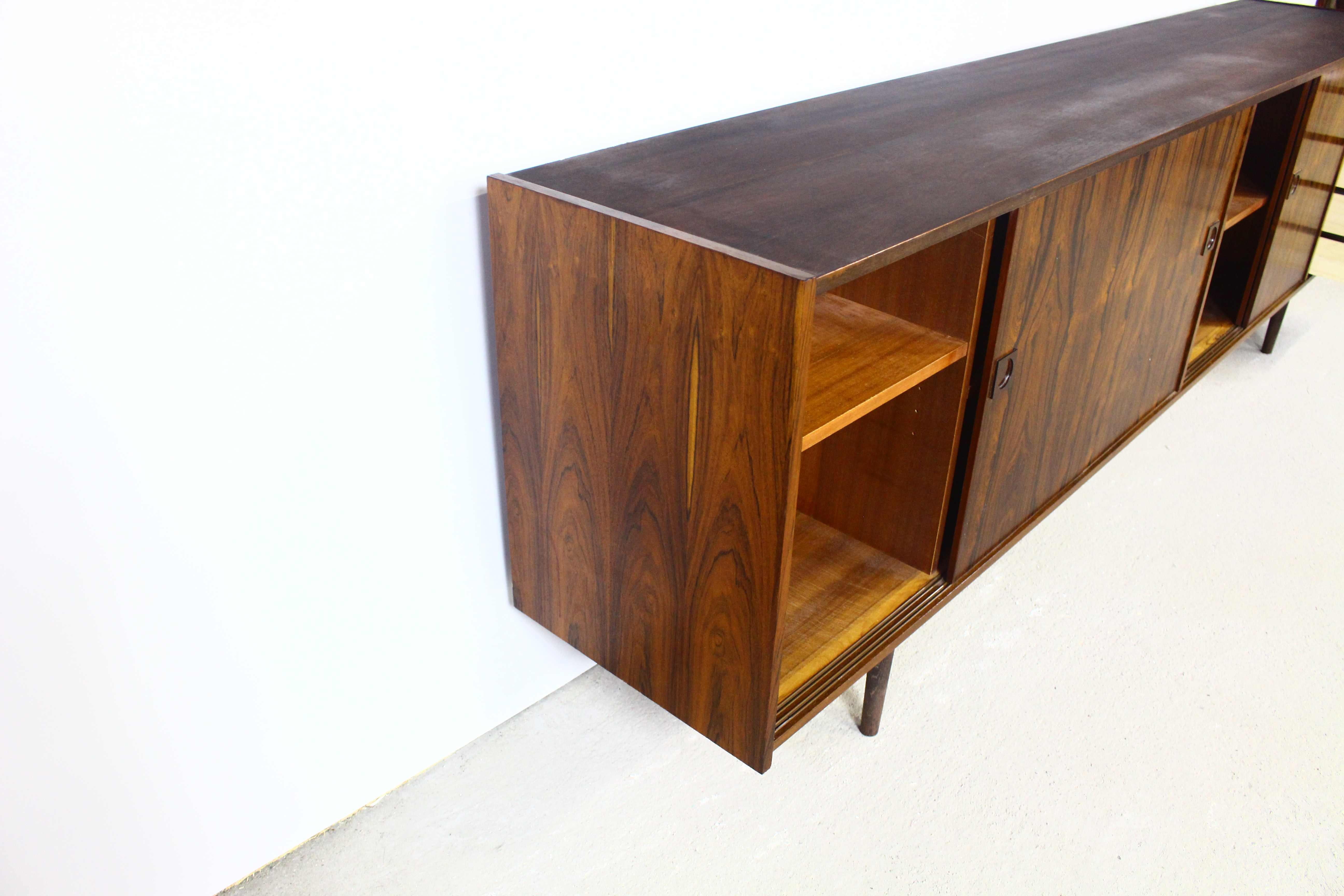 Sideboard With Sliding Doors, Denmark 1960s For Sale 5