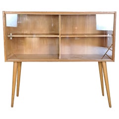 Sideboard with Sliding Glass Doors, 1960
