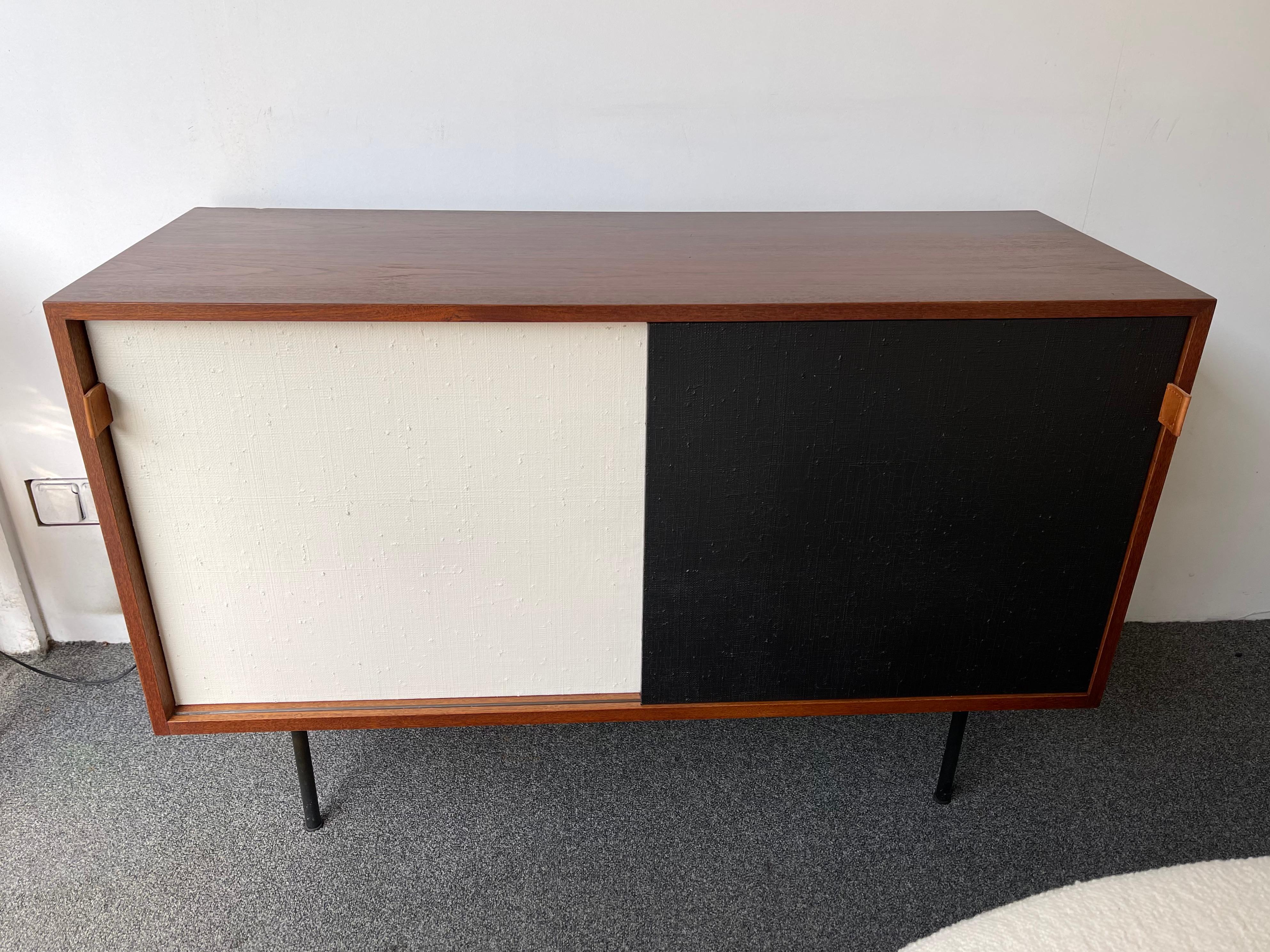 Sideboard Wood and Cane Model 116 by Florence Knoll, Germany, 1950s 7