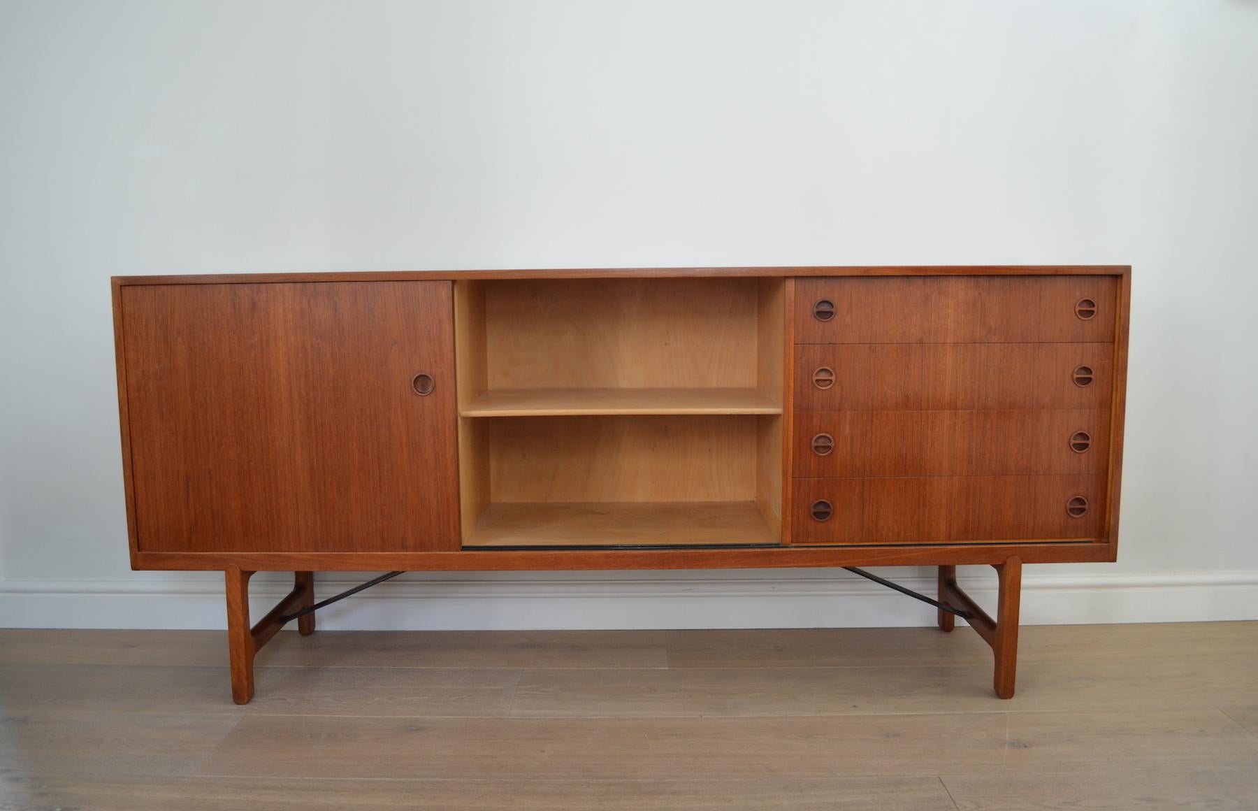 Sideboards by Ejnar Larsen and Aksel Bender Madsen for Naestved