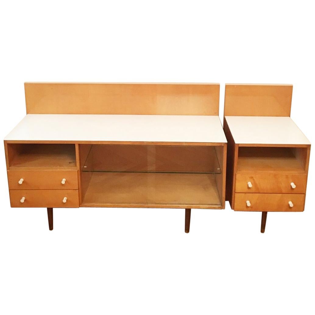 Sideboards by Mojmir Pozar for UP Zavody, 1960s For Sale