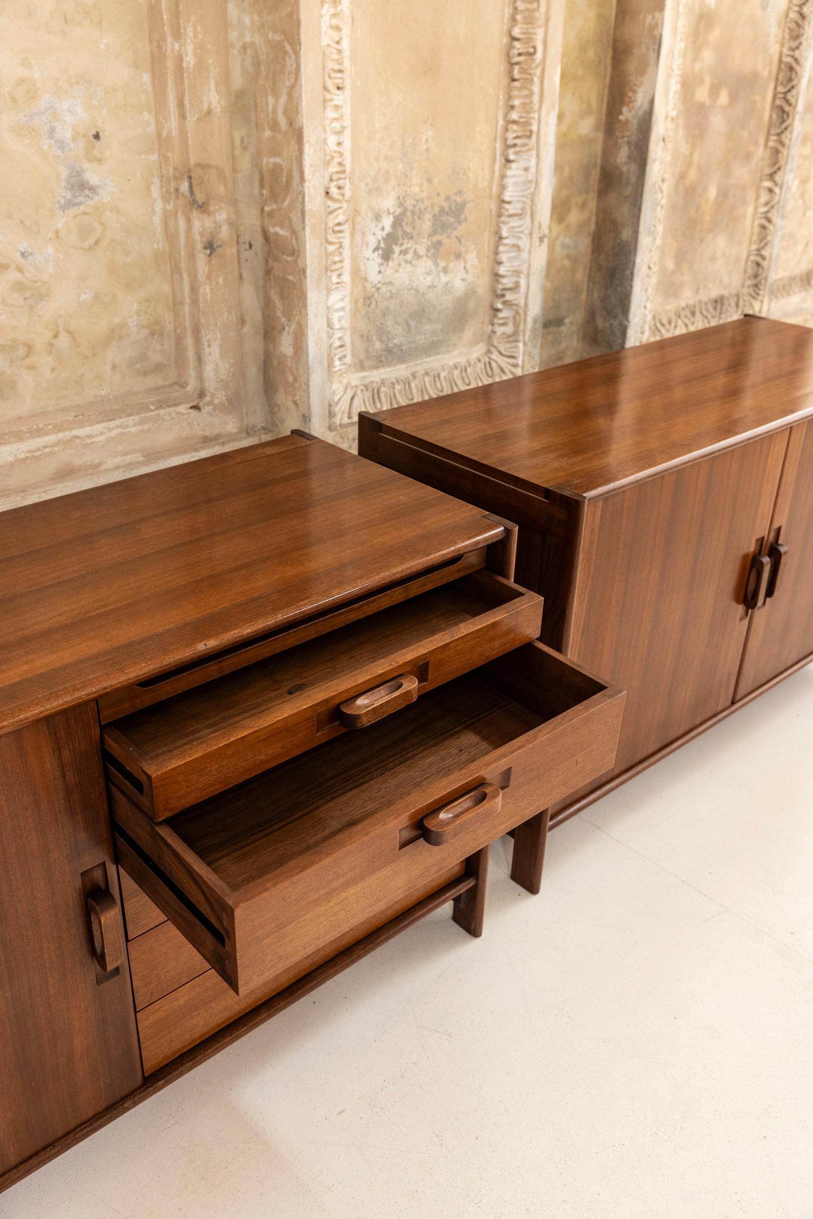 Italian Sideboards by Titina Ammannati and Gianpiero Vitelli for Rossi di Albizzate For Sale