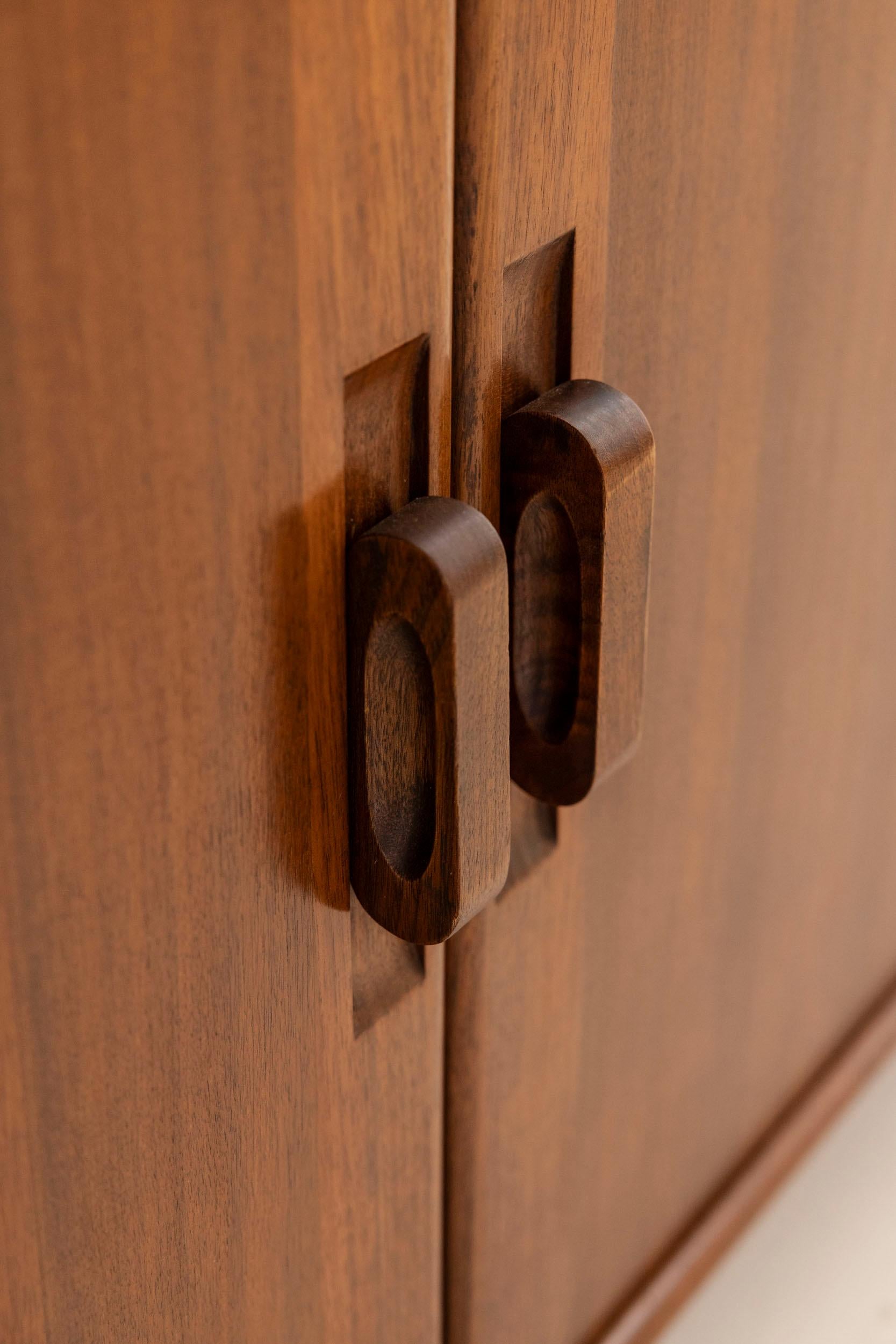 Wood Sideboards by Titina Ammannati and Gianpiero Vitelli for Rossi di Albizzate For Sale