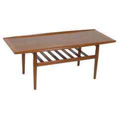 Beistelltisch Original Coftable von Grete Jalk Dansk Mobler Teakholz Dänemark, 1960er Jahre