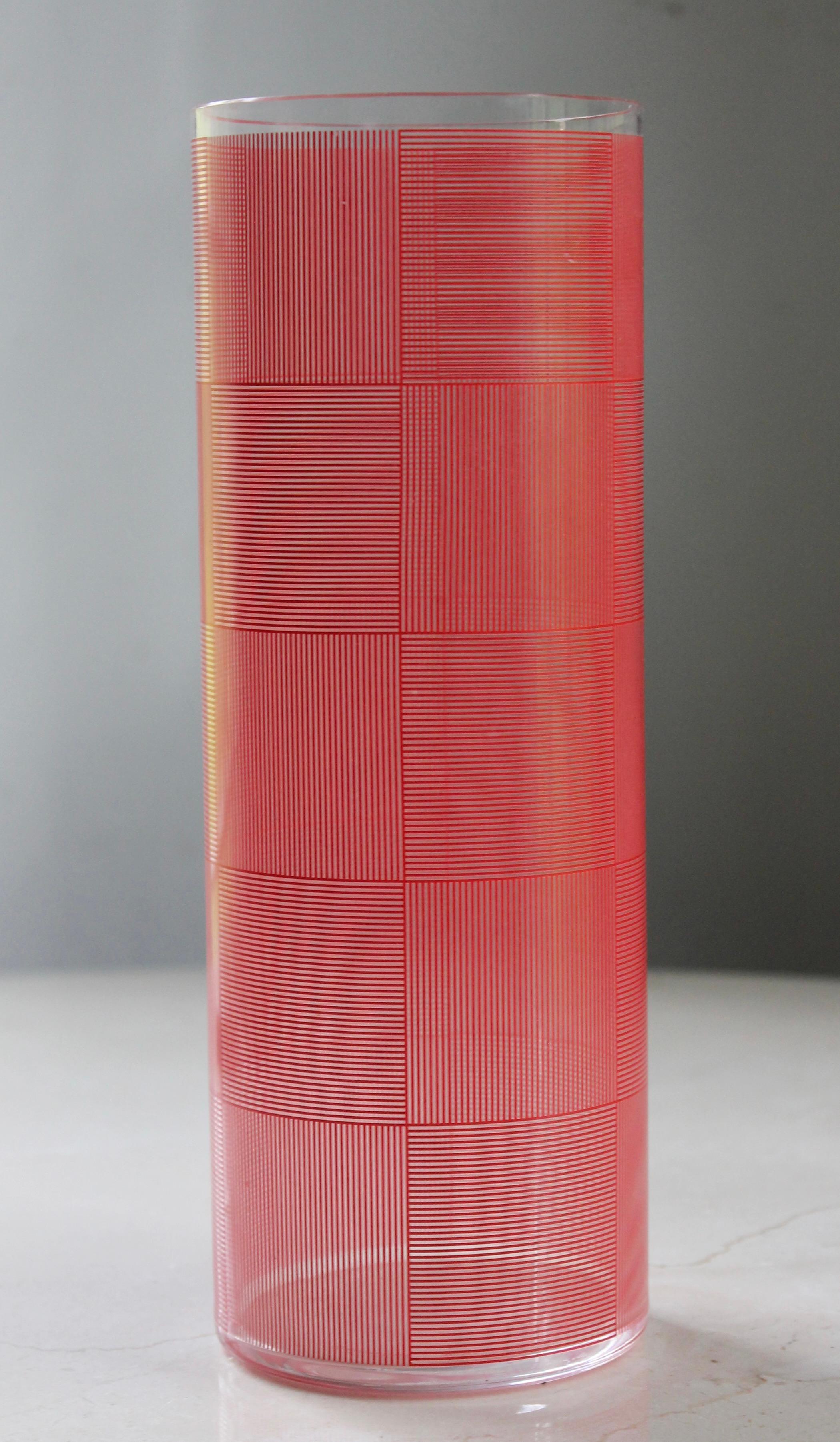 XXIe siècle et contemporain Vases en verre optique Sidney Cash pour le Musée d'art moderne de New York MOMA en vente