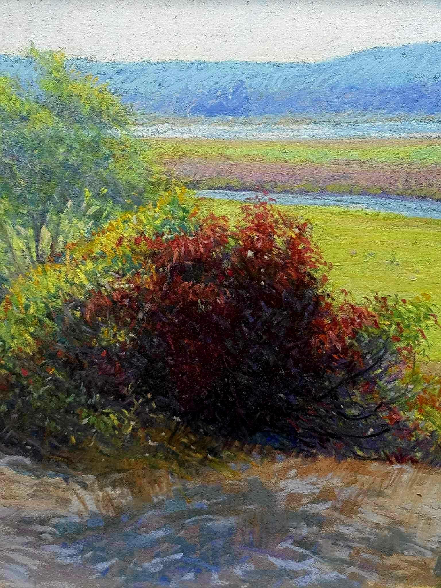 Newbury Sümpfe (Amerikanischer Impressionismus), Painting, von Sidney F. Willis