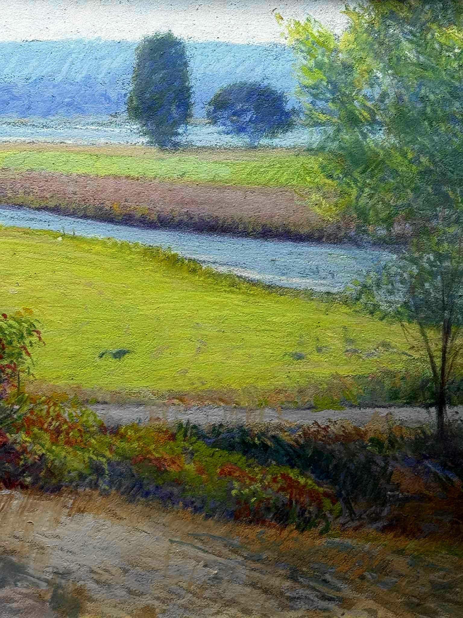 Newbury Sümpfe (Grau), Landscape Painting, von Sidney F. Willis