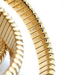 Sidney Garber, 18K Yellow Gold Rolling Bangle Bracelet