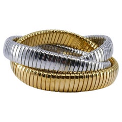 Sidney Garber Rolling Bracelet 18k Gold