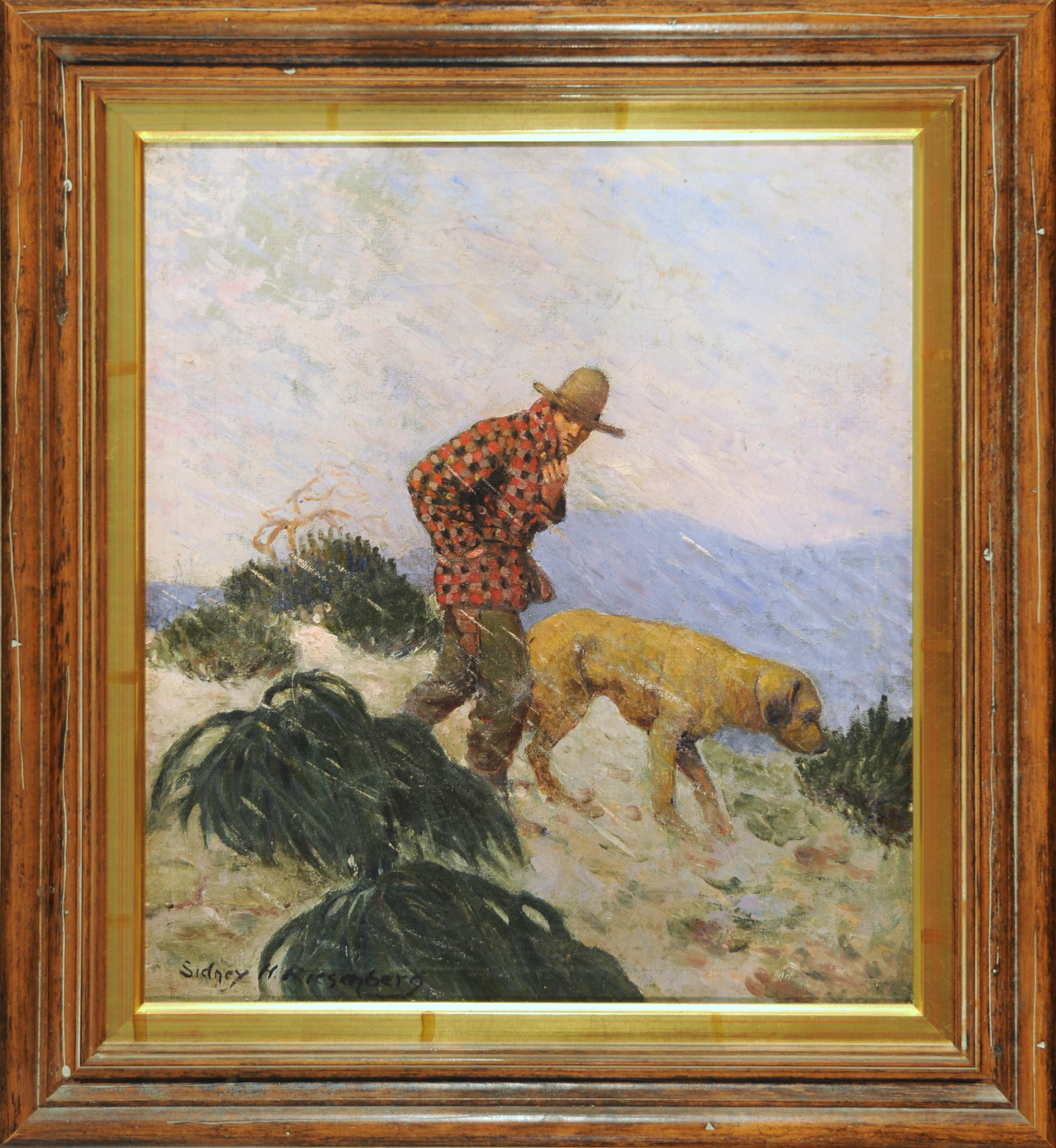 The Faithful Companion - Painting by Sidney Harry Riesenberg