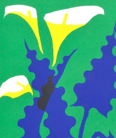 Calla Lilies - Botanical Abstract Still Life