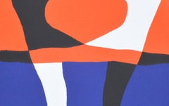 „ Touch Duet“ – Abstraktes geometrisches figuratives Geometrisches Muster