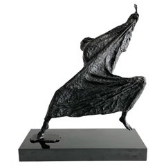 Sidney Kingsley Martha Graham in Lamentation Bronze Sculpture