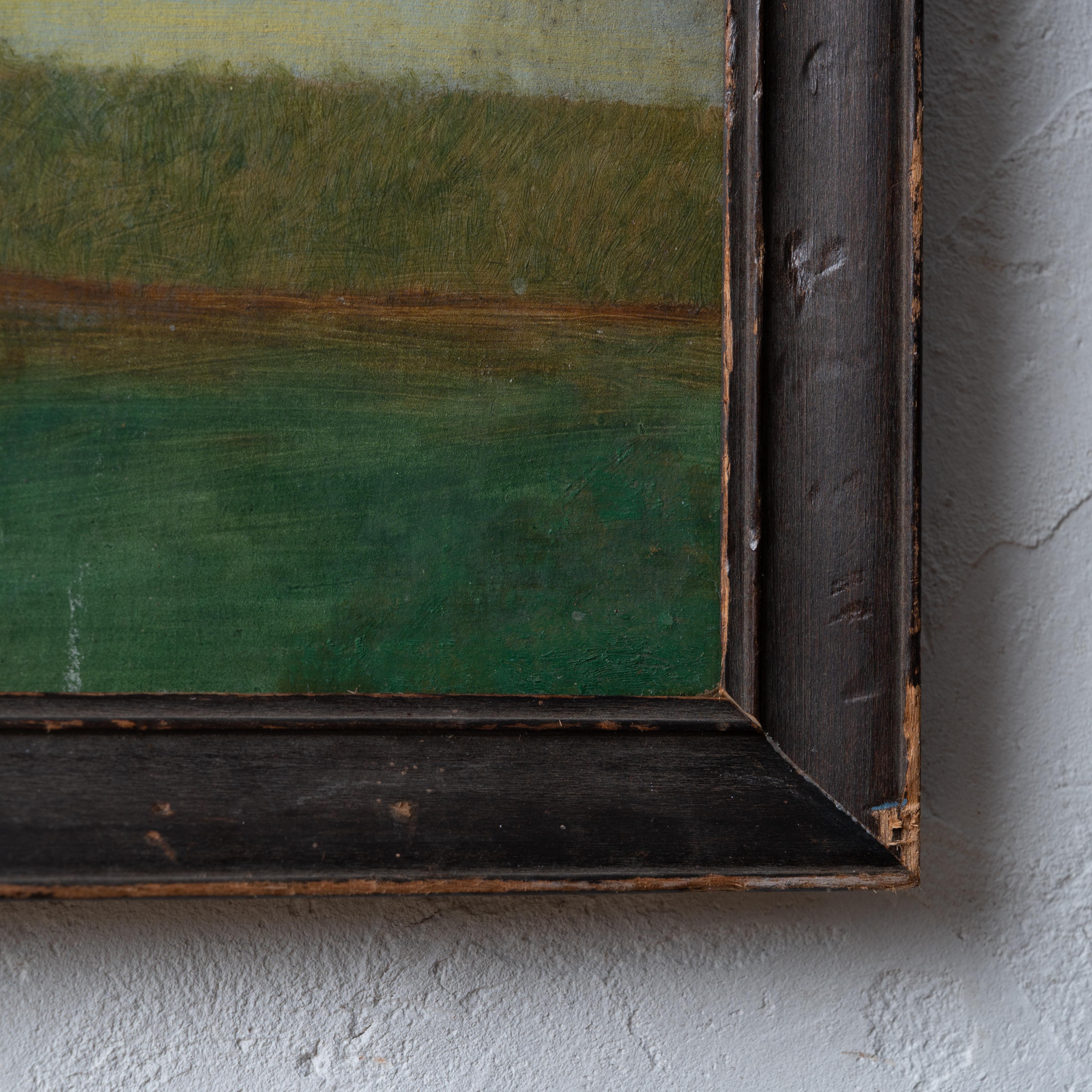 Sidney Lanier Oak, Brunswick, Georgia Gemälde, 1930er Jahre im Angebot 4
