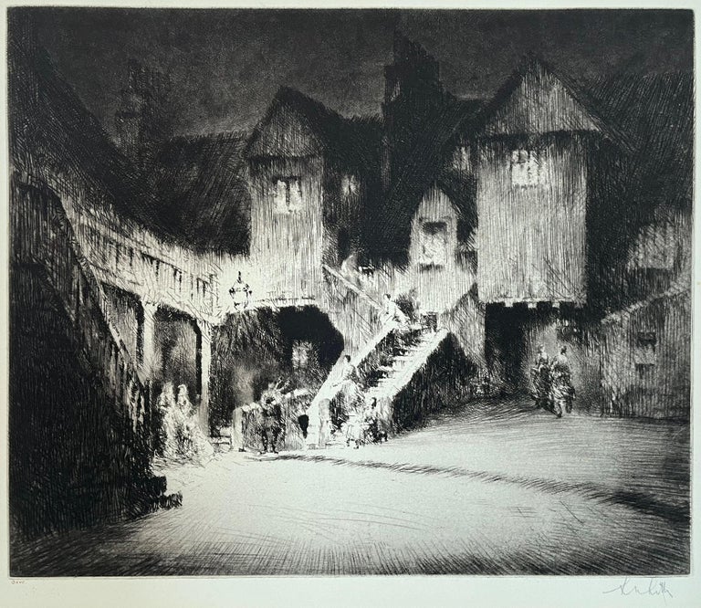 Sidney Mackenzie Litten White Horse Close Edinburgh For Sale at 1stDibs