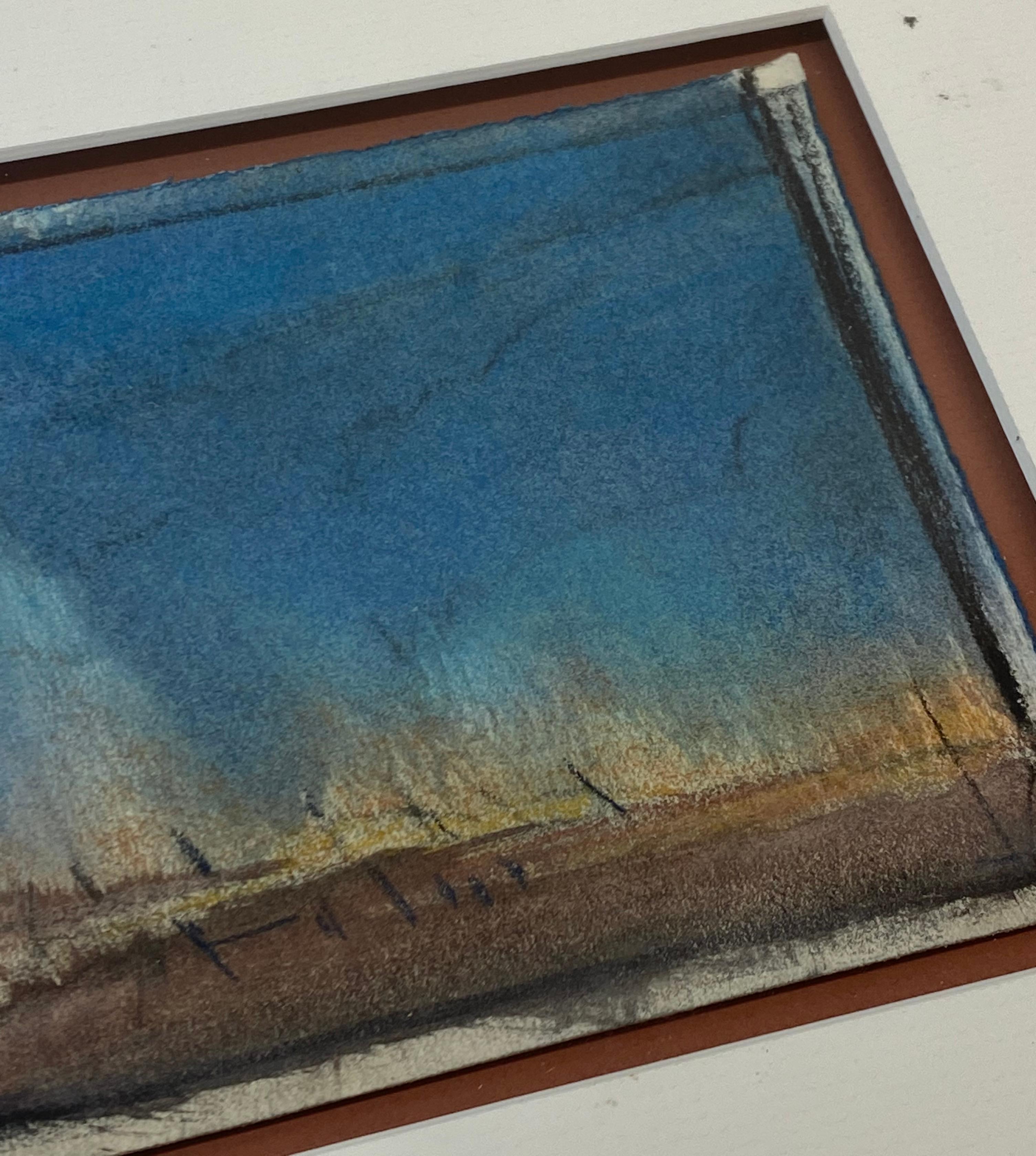 Sidney Robert Nolan Abstract Pastel Landscape Diptych 20th C.

Each pastel measures 5.5