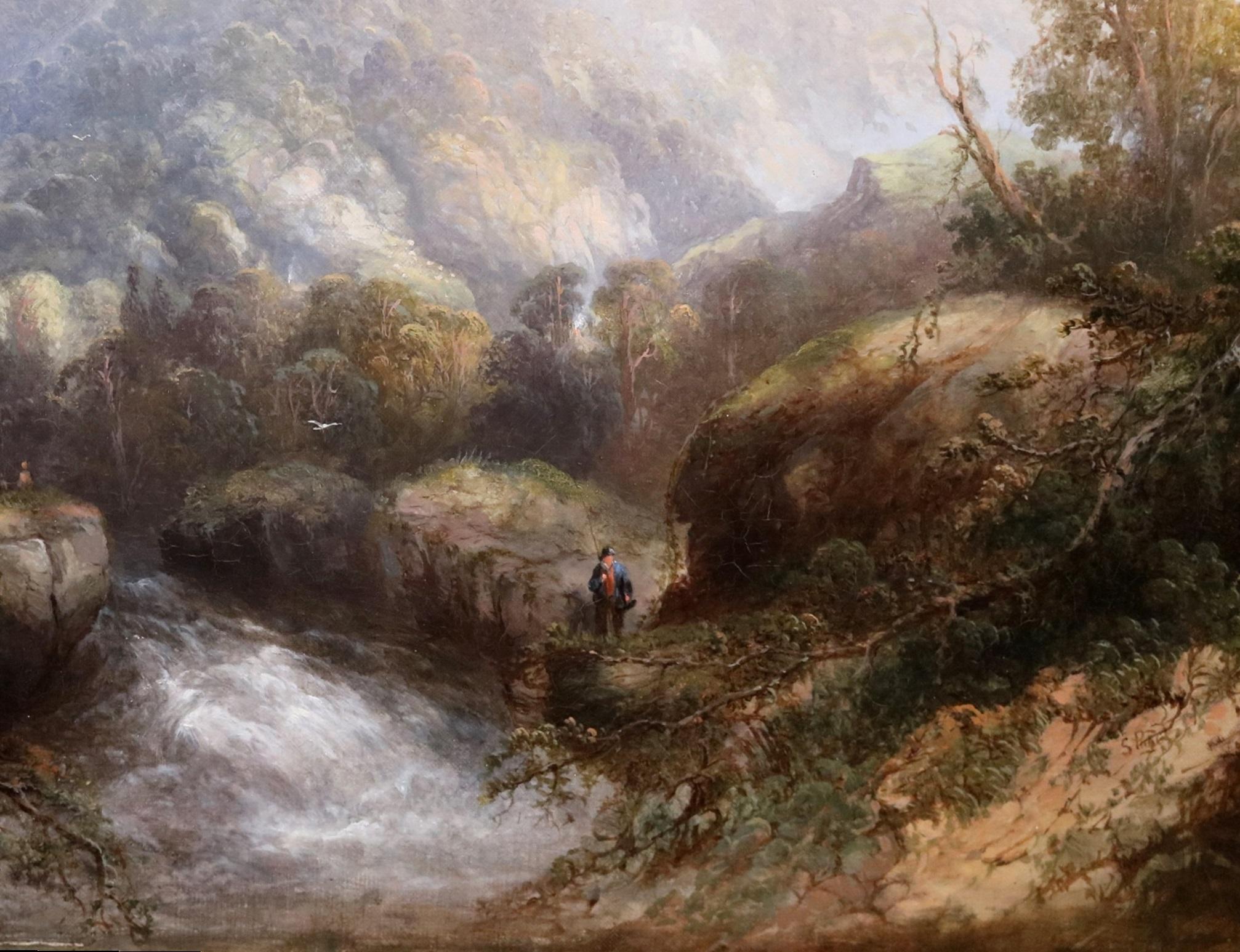 ‘In Glen Nevis’ by Sidney Paget (1860-1908), most famous today as the original illustrator of the Sherlock Holmes stories of Sir Arthur Conan Doyle. The painting – which depicts an angler fishing at the lower falls of the River Nevis in the Scottish