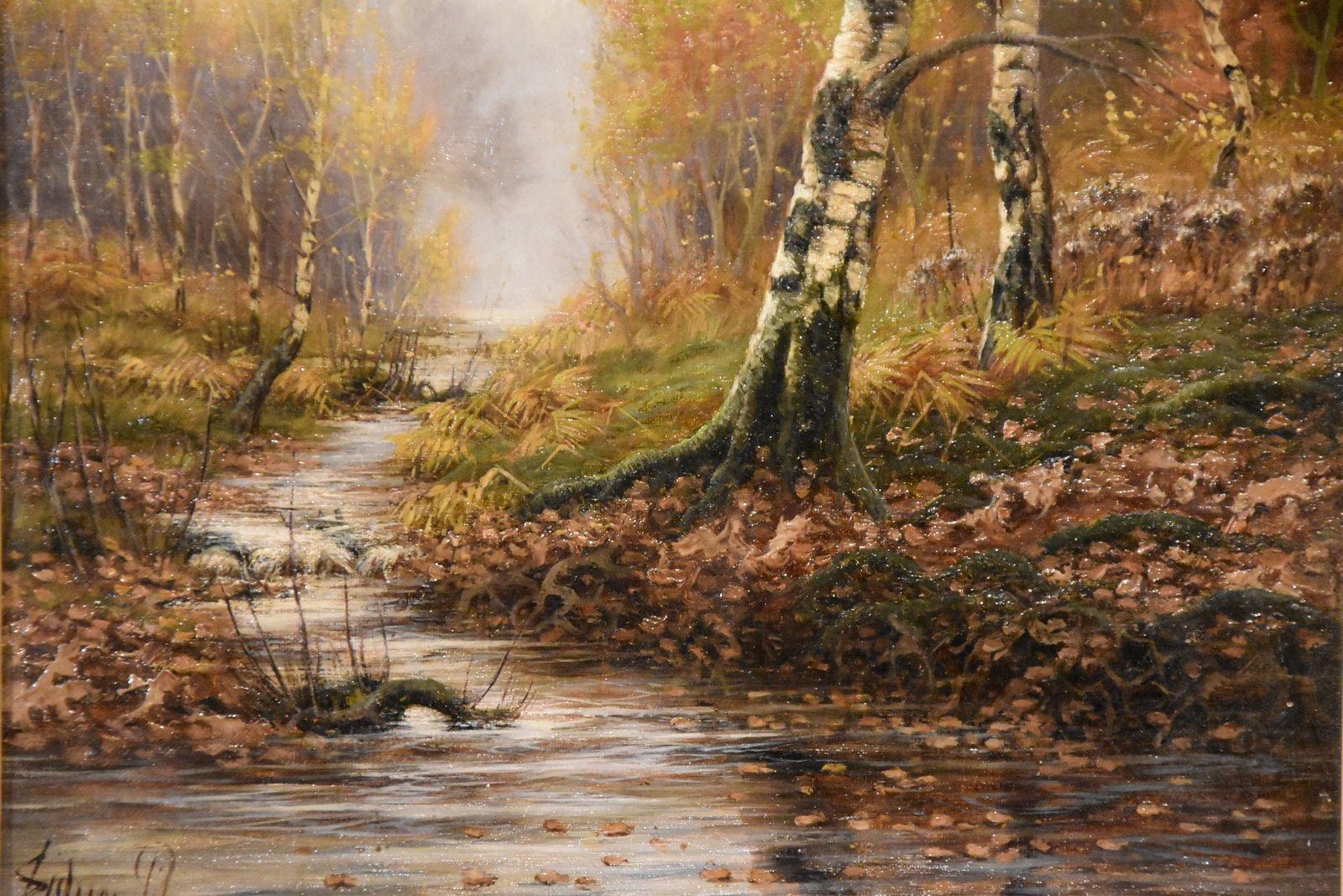 Oil Painting by Sidney Pike 