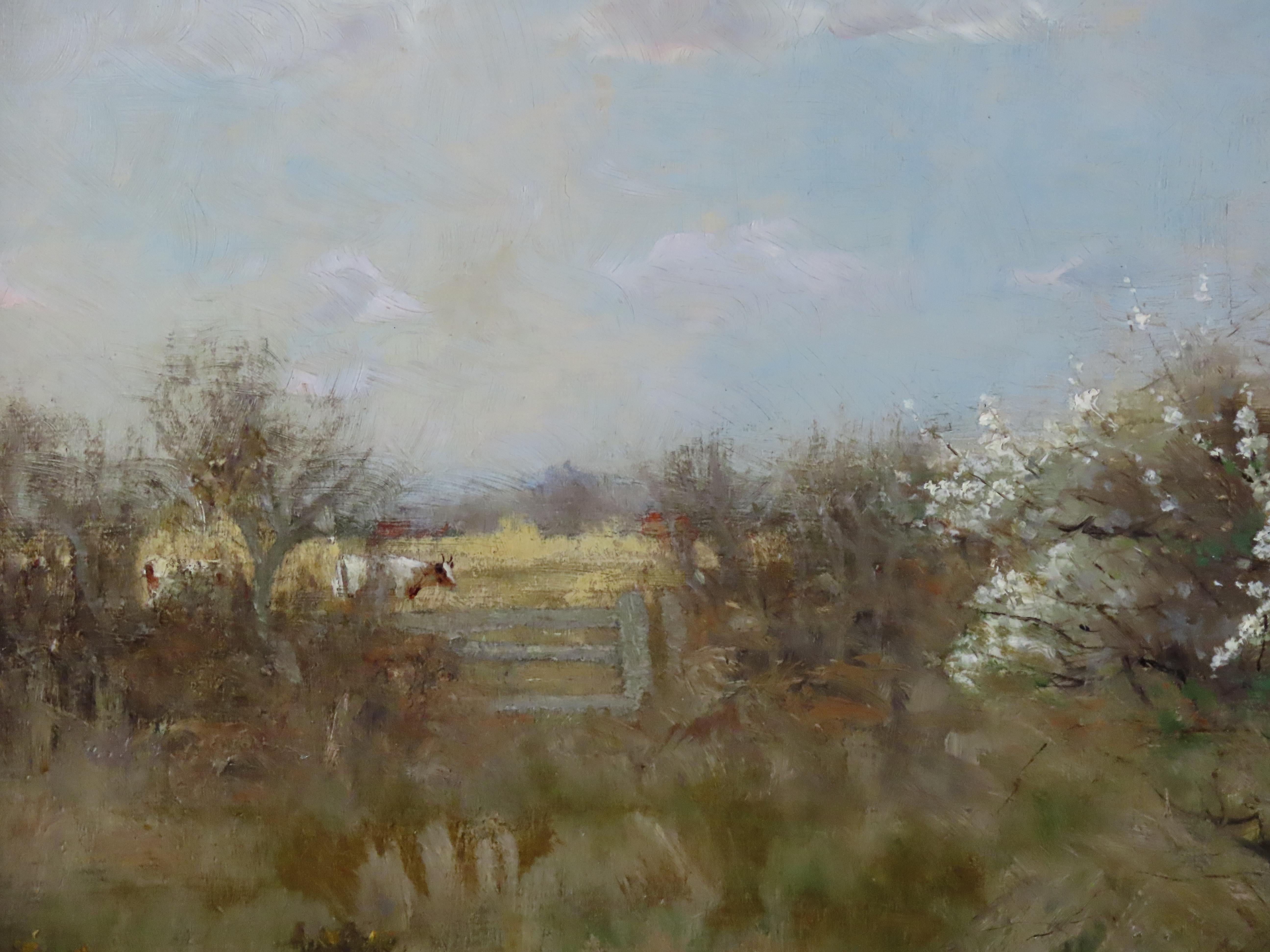 Huile originale sur toile. SIDNEY PIKE, 