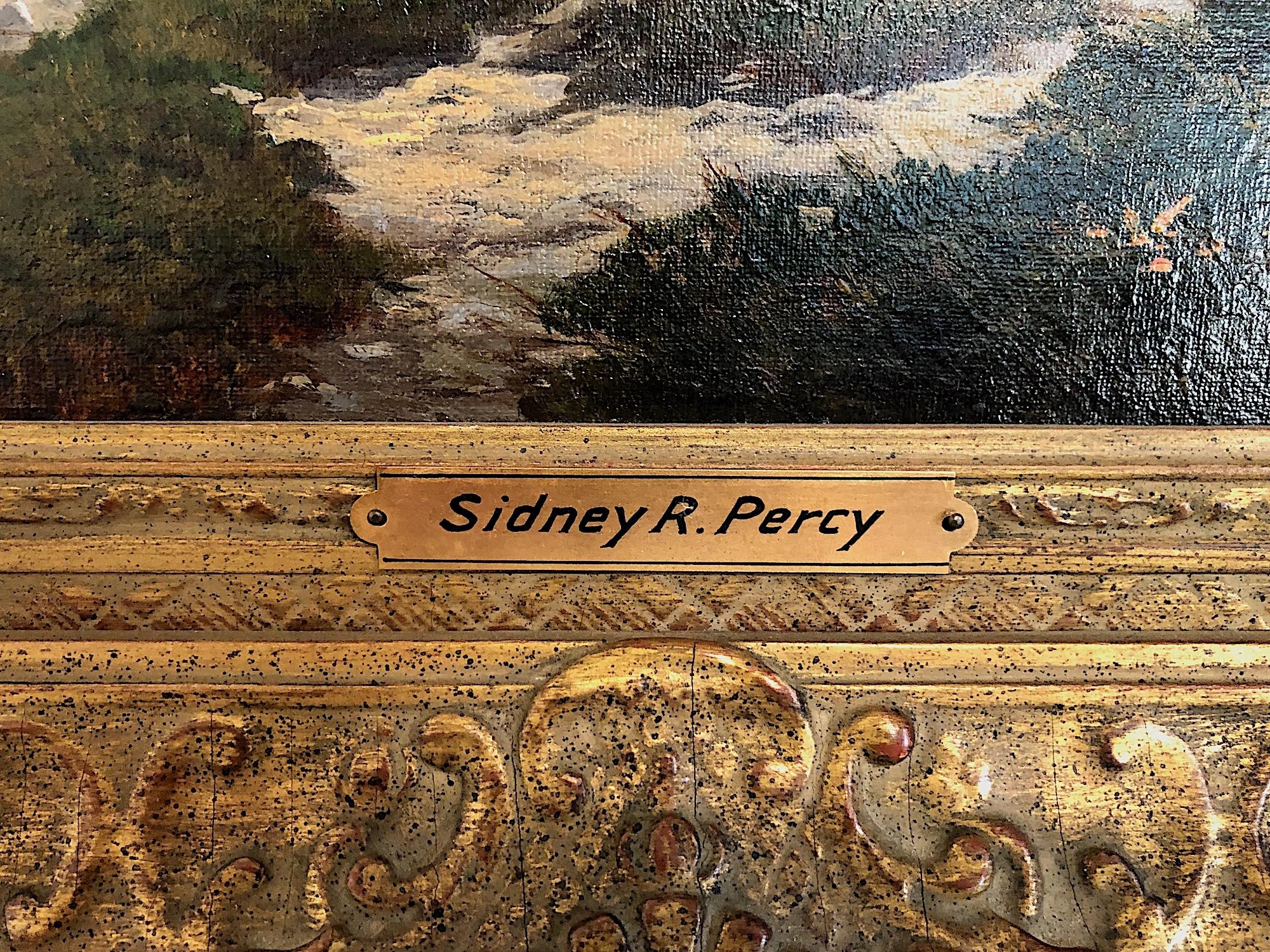 Britische Landschaftsmalerei (Naturalismus), Painting, von Sidney R. Percy