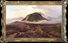 Highland Path in the Shadows of Ben Nevis, Scotland