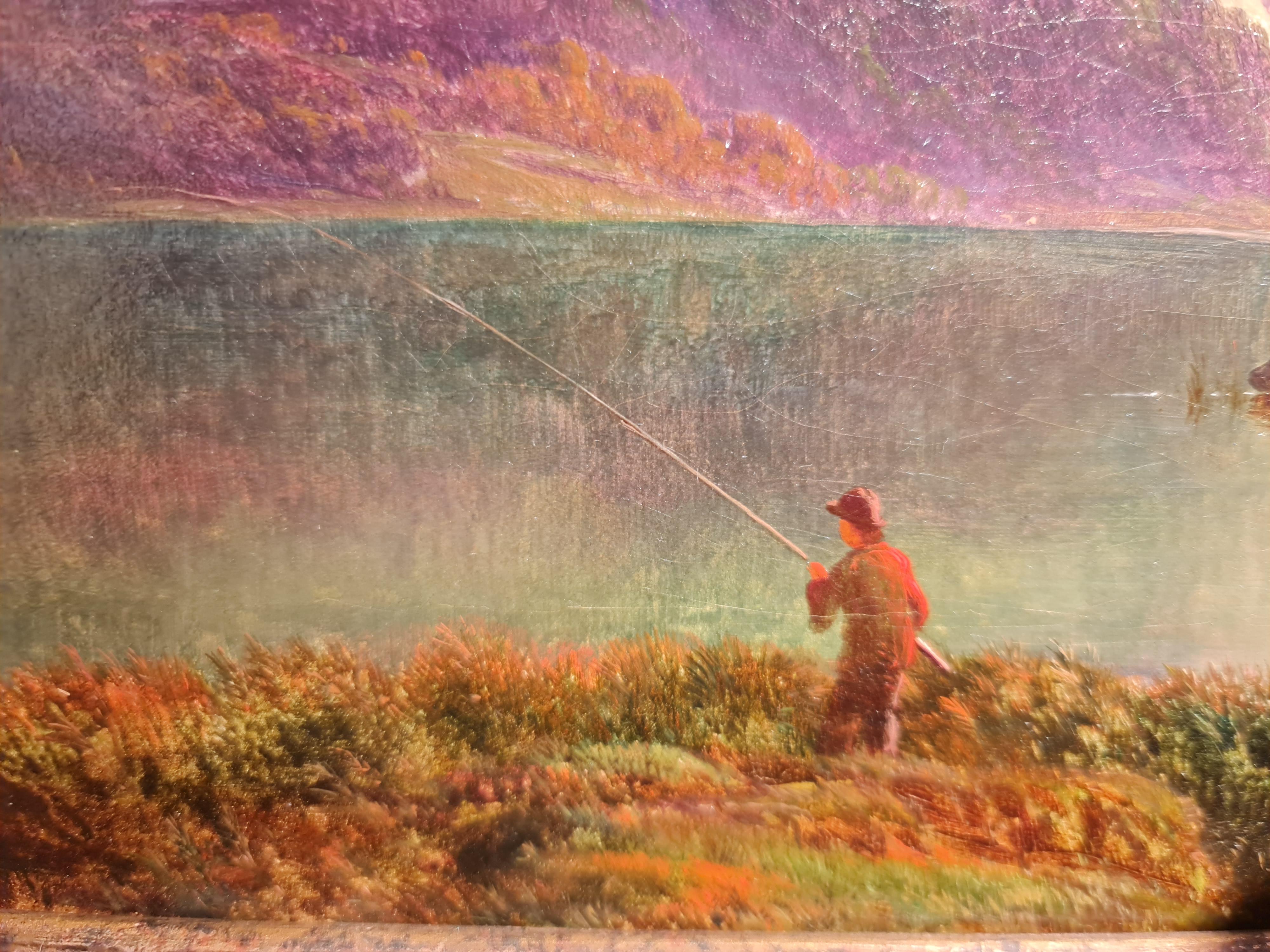 Fishing Amongst The Reeds For Sale 5