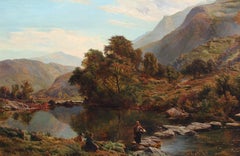 Near Betwys-y-Coed, North Wales - Sidney Richard Percy - British